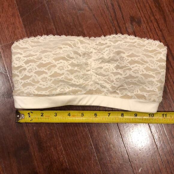 MAIDENFORM Bandeau Lace Bra Top (off white) - Picture 5 of 6